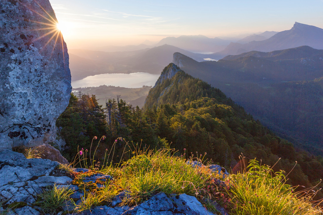Sonnenaufgang im Salzkammergut